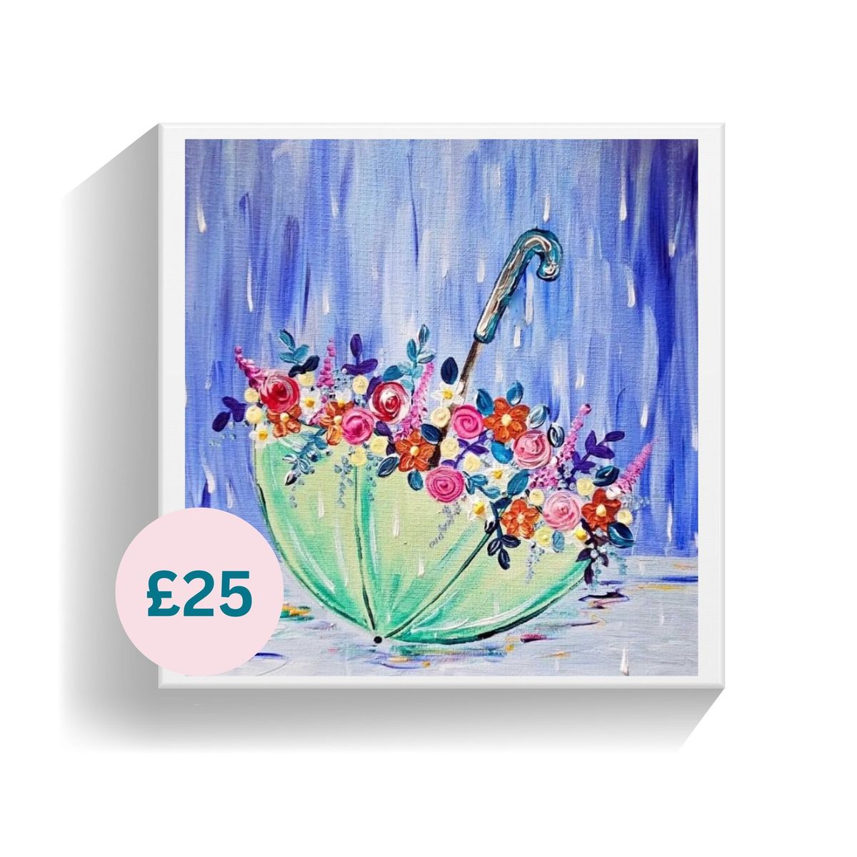 'April Showers' Paint & Prosecco workshop