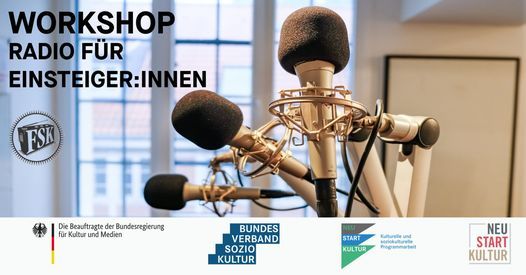 Workshop: Radio f\u00fcr Einsteiger*Innen