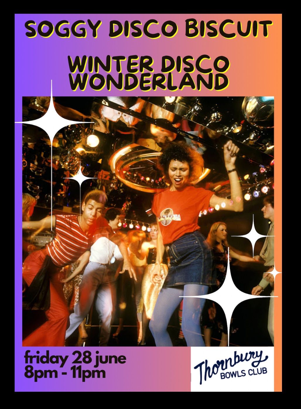Soggy Disco Biscuit Winter Disco Wonderland