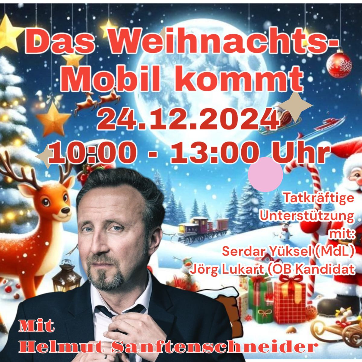 Der Weihnachtsmann kommt nach Bochum 