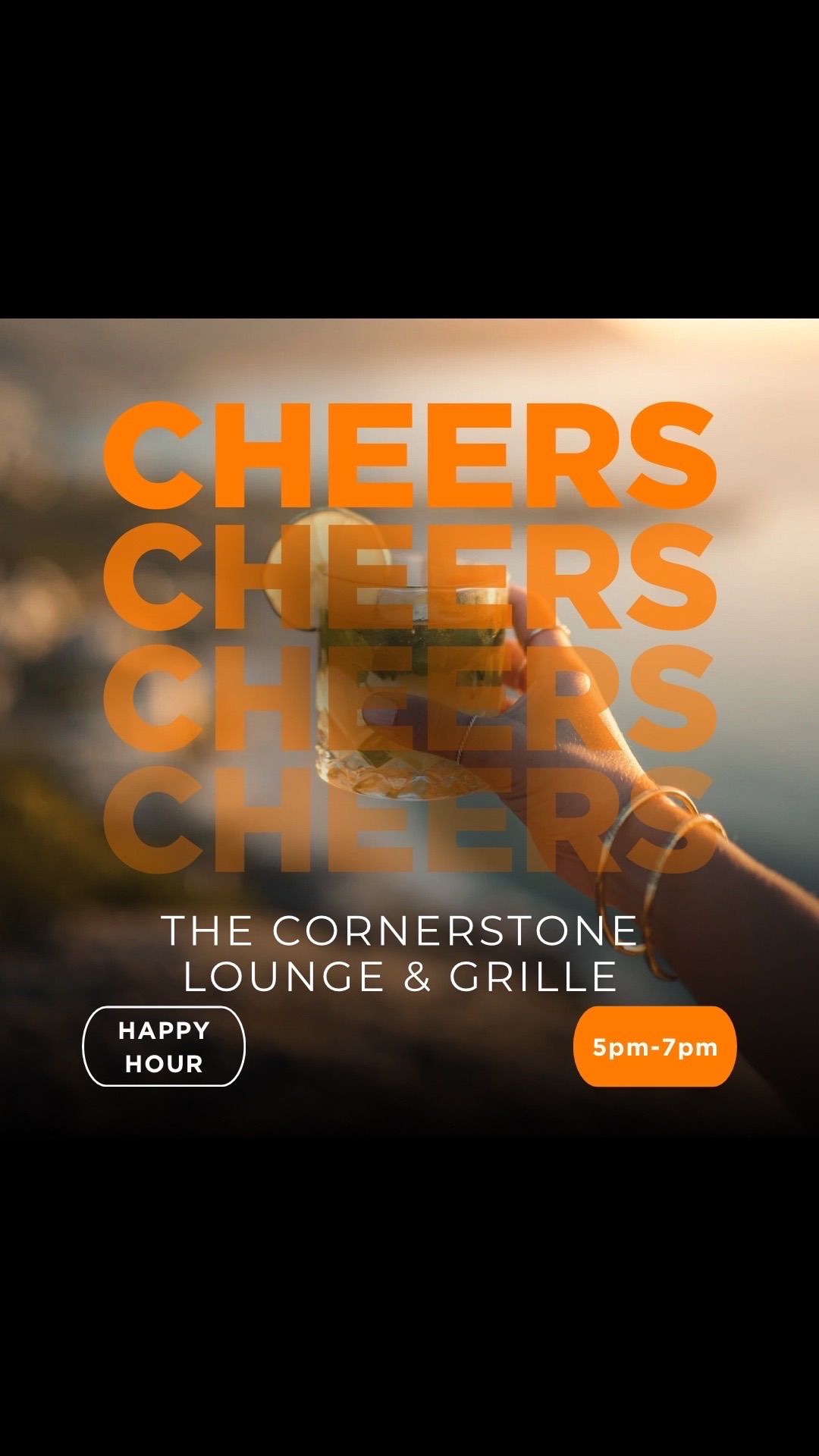 Happy Hour at The Cornerstone Lounge & Grille