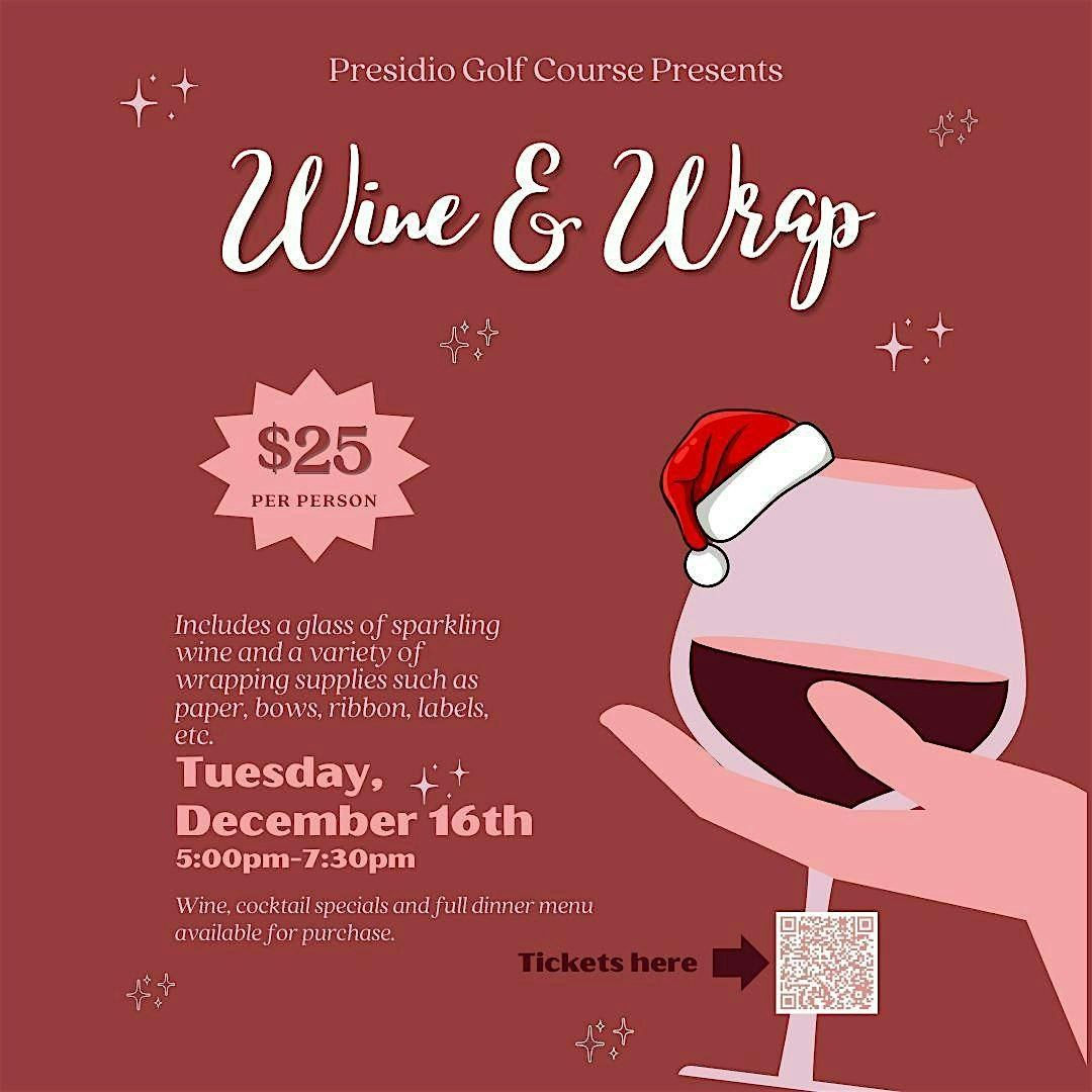 Wine & Wrap at Ironwoods Bar & Grill