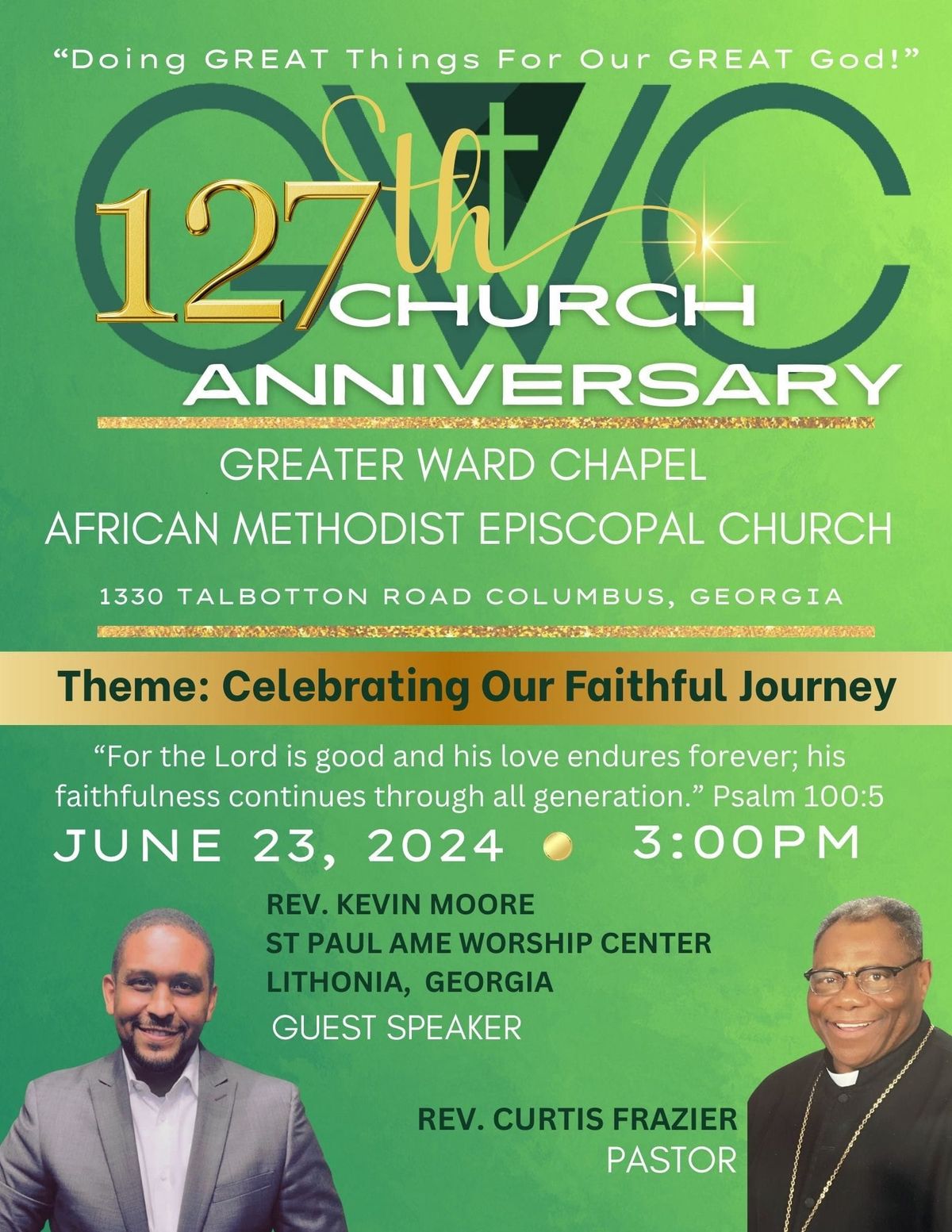 127th Church Anniversary 