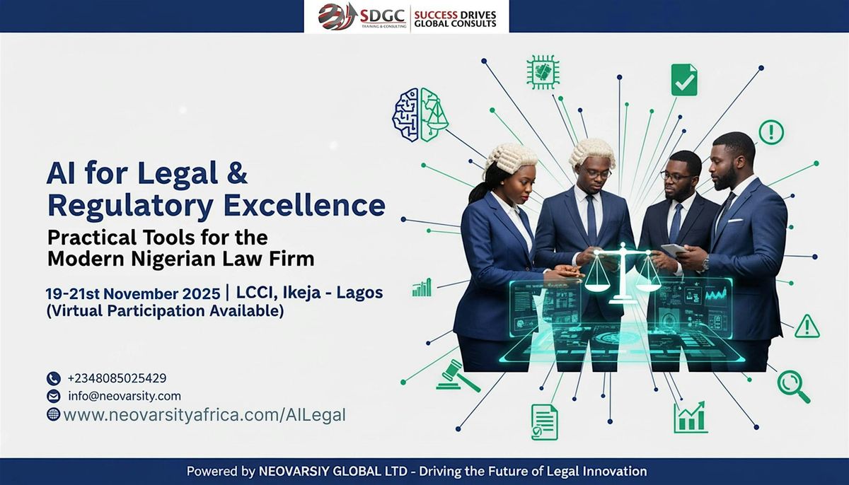AI for Legal & Regulatory Excellence \u2013 Practical Tools for the Modern Niger
