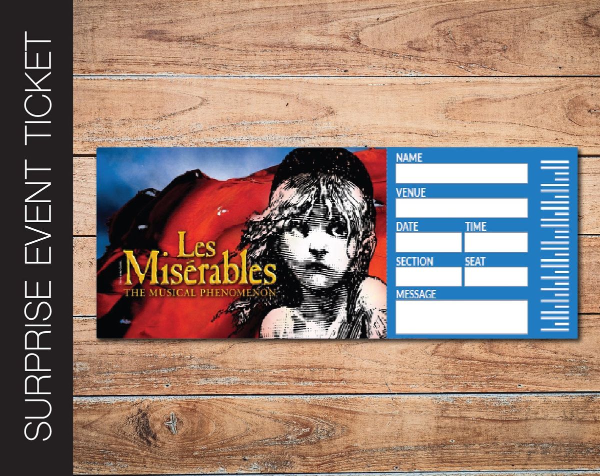 Les Miserables at San Jose Center for Performing Arts