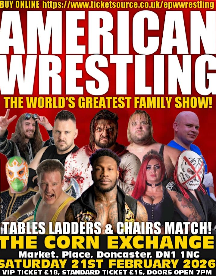 AMERICAN WRESTLING EPW DONCASTER