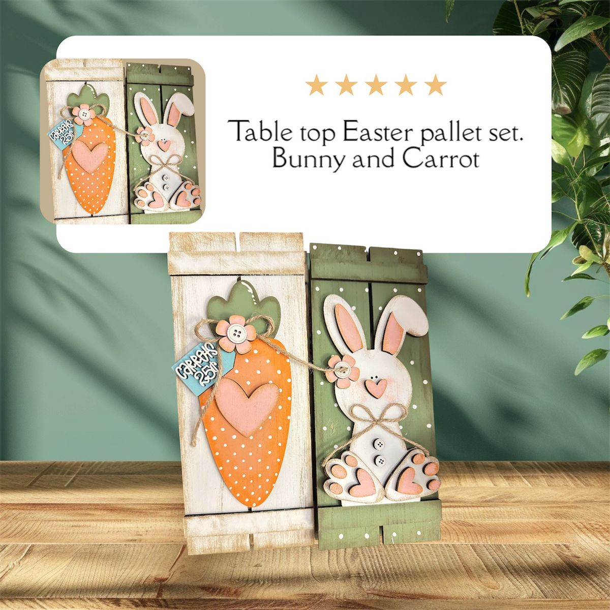 Table Top Easter Pallet set