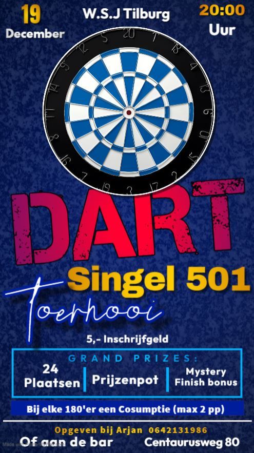 Dart toernooi 