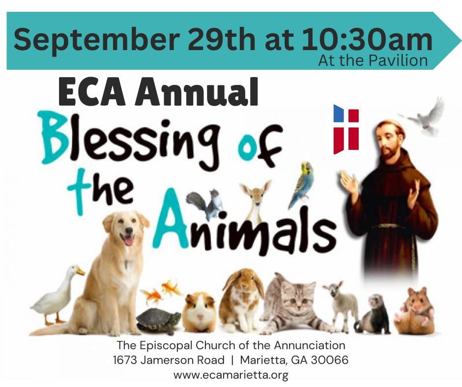 ECA Annual Blessing of the Animals 