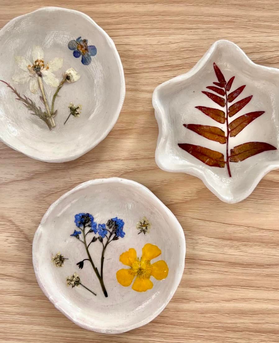 Air Dry Clay Trinket Dish Workshop