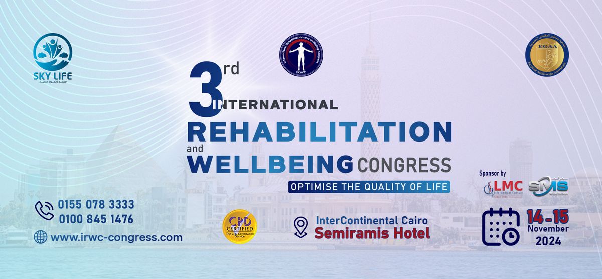  the 3rd  International Rehabilitation and Wellbeing