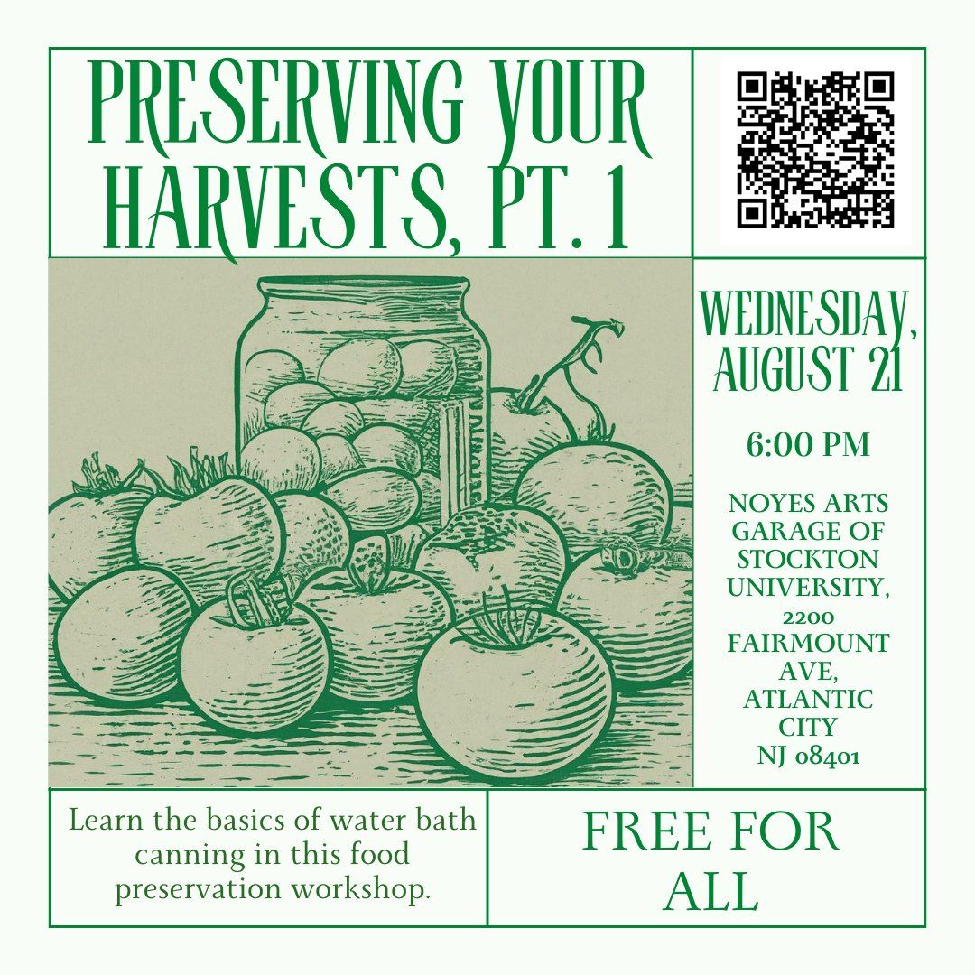 Preserving Your Harvest Pt. 1 (Water Bath Canning)