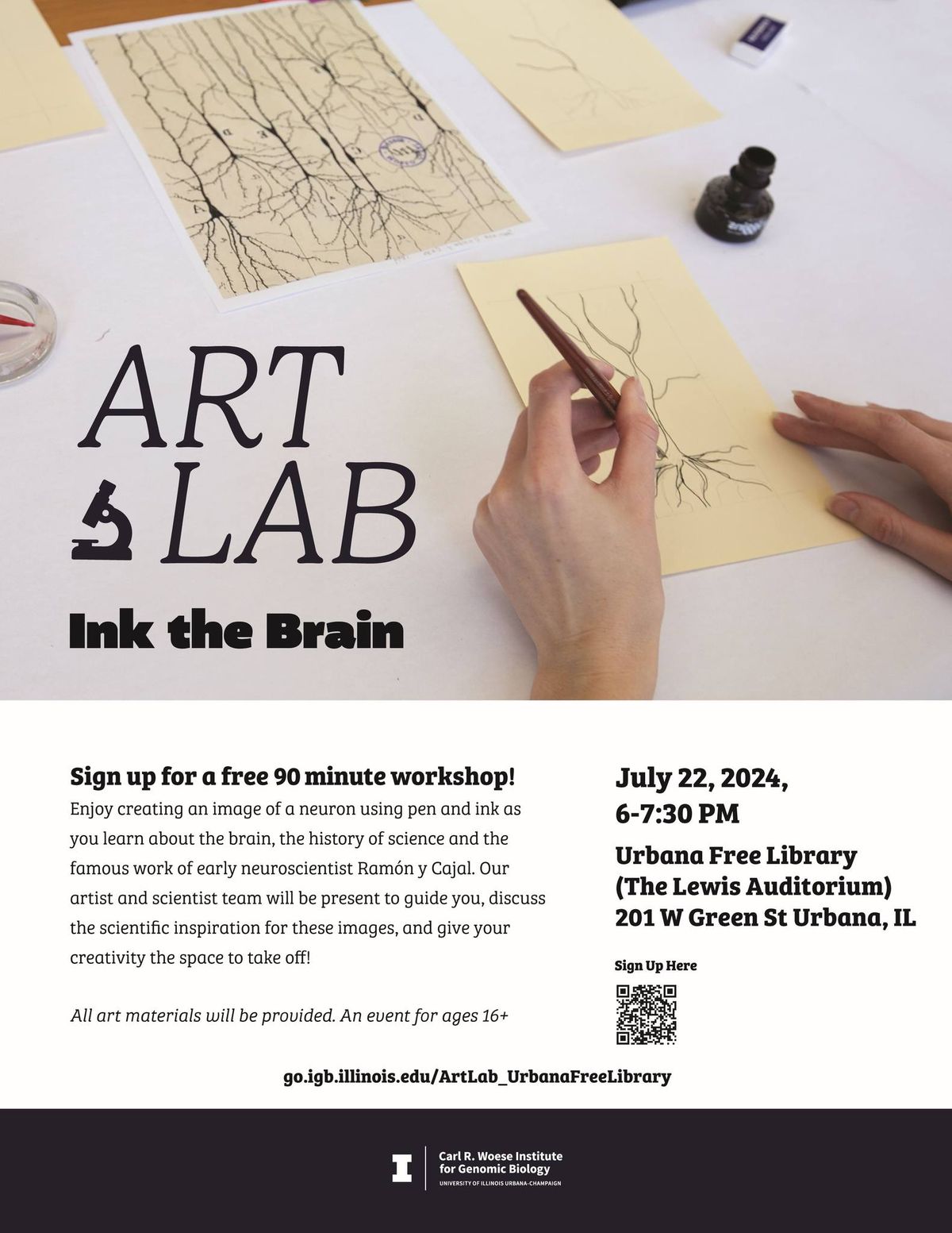 Art Lab: Ink the Brain