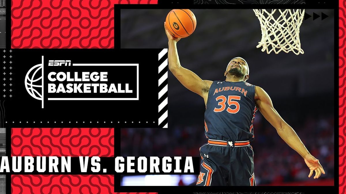 Georgia Bulldogs at Auburn Tigers Mens Basketball