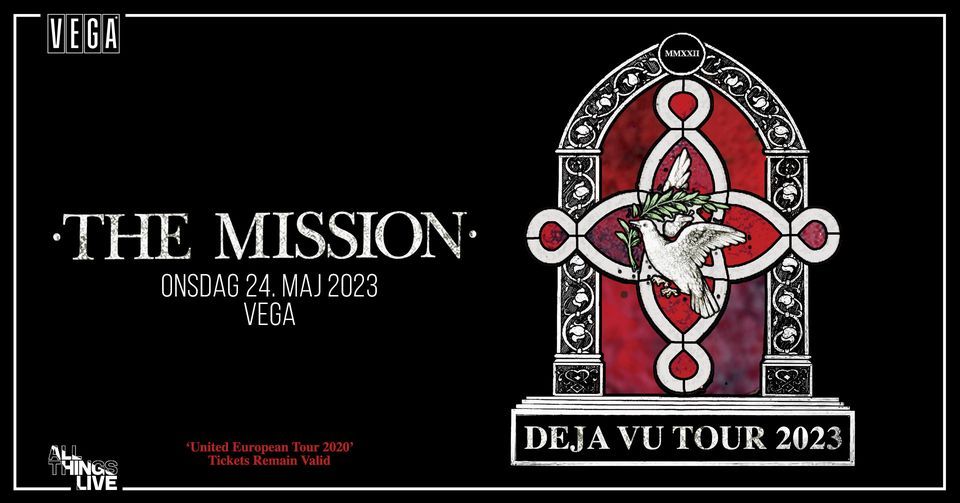 The Mission - VEGA + Support: Catch The Breeze - Ny dato