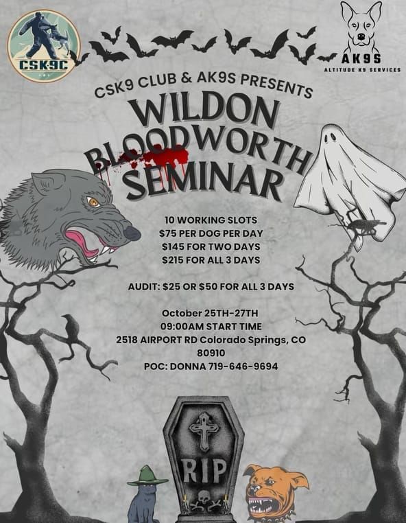 Wildon Bloodworth Seminar