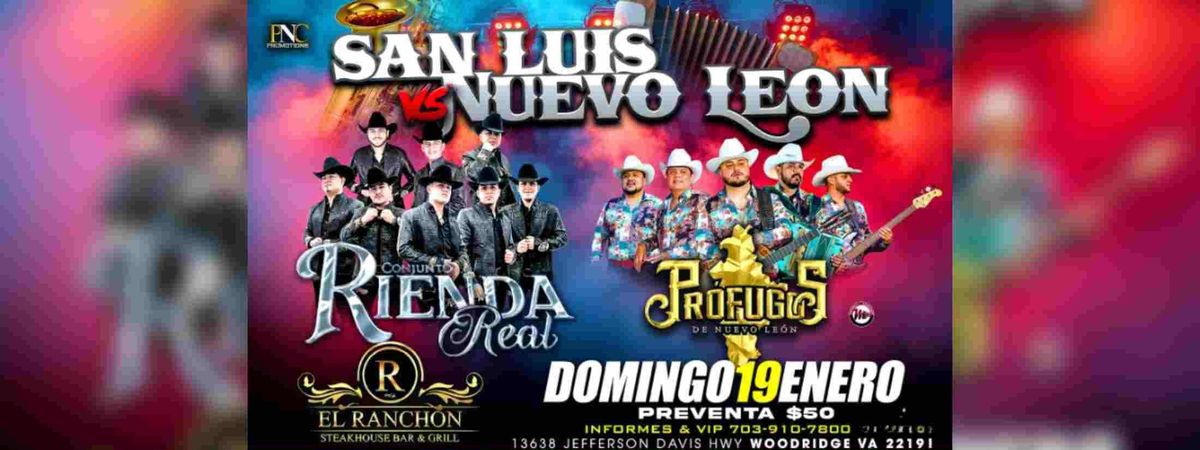 CONJUNTO RIENDA REAL & PROFUGOS DE NUEVO LEON