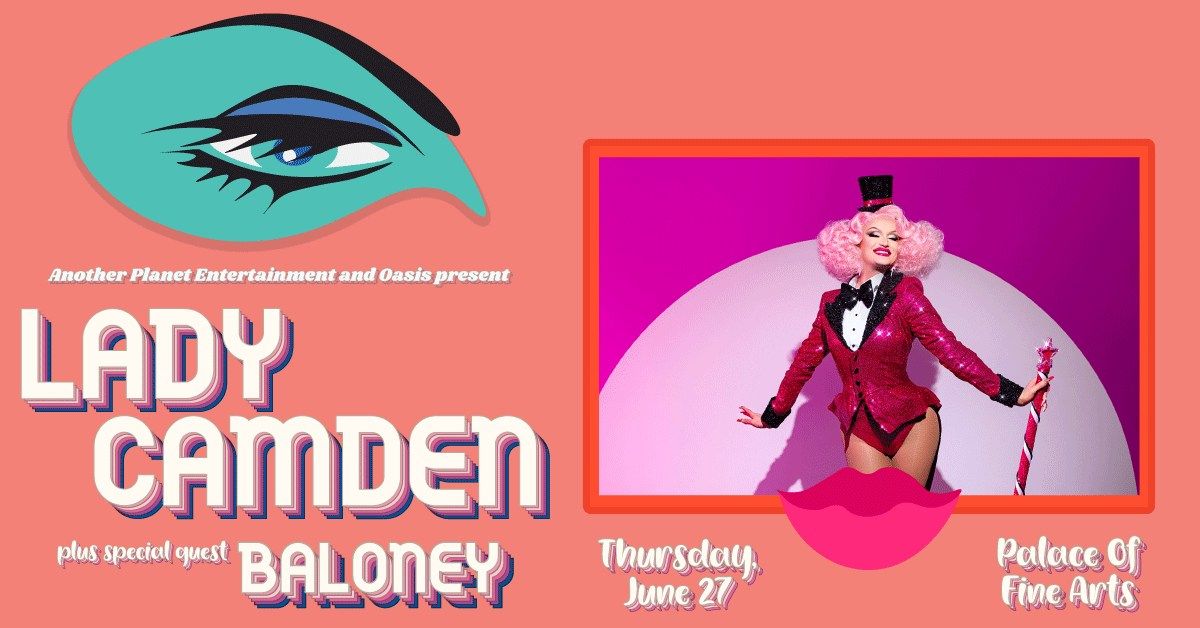 Lady Camden at Palace of Fine Arts - SF Pride Weekend!