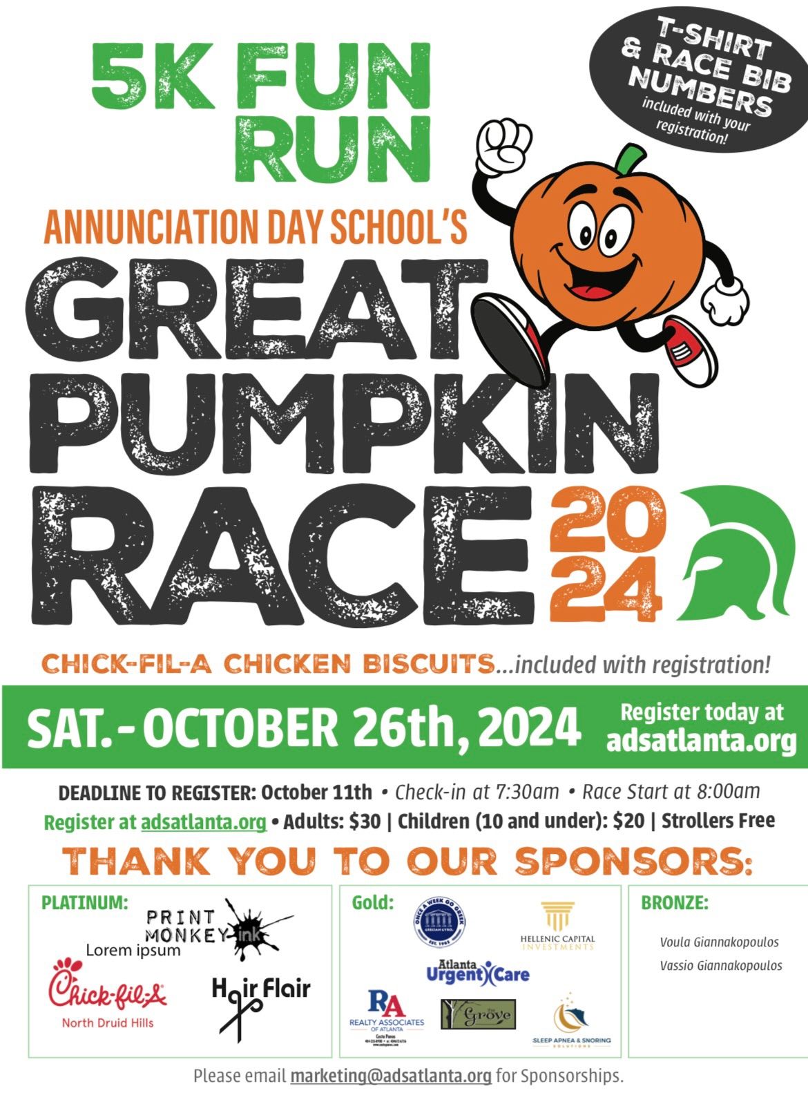 5K: Great Pumpkin Race