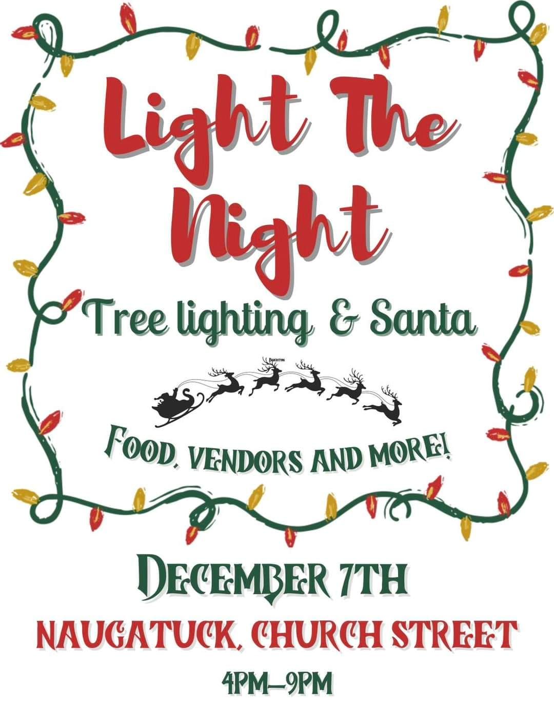 Light the Night Tree Lighting & Santa