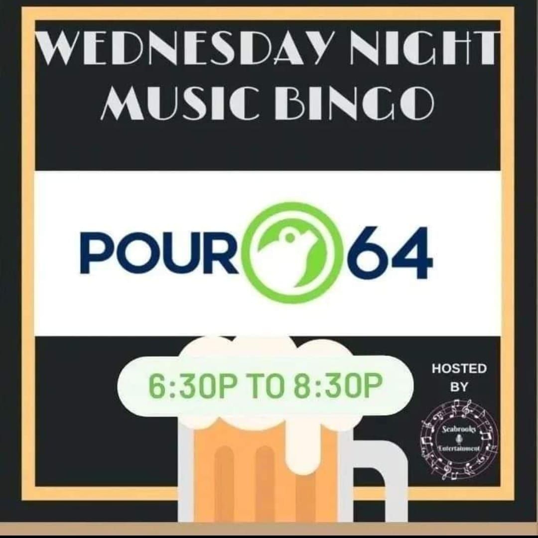 Music Bingo At Pour 64