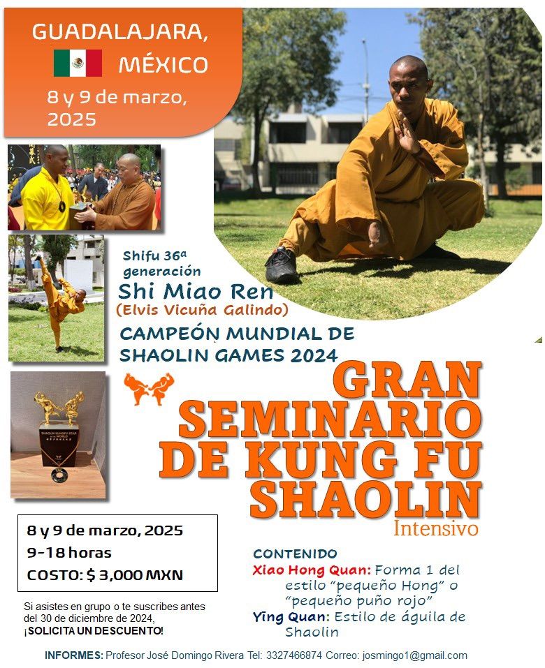 Gran Seminario de Kung Fu Shaolin