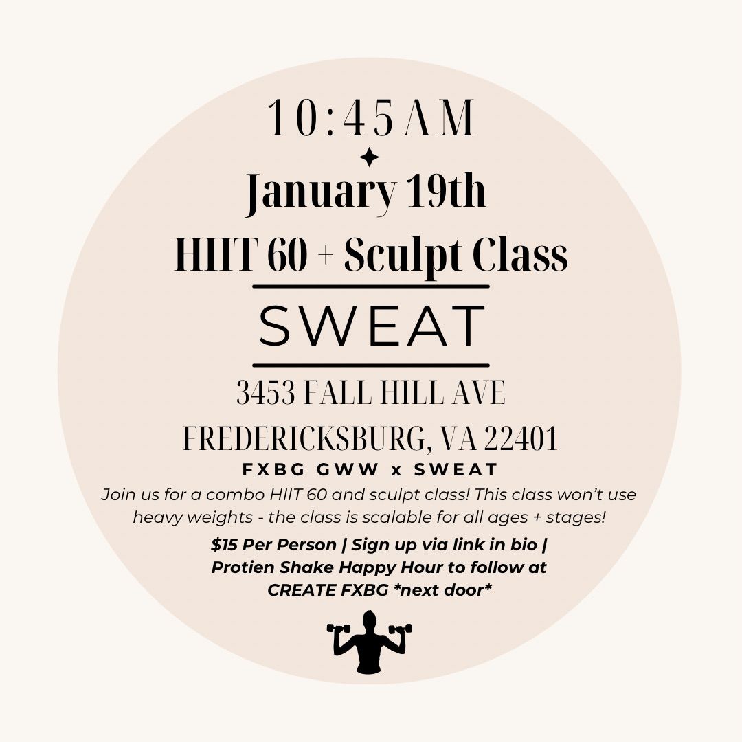 HIIT 60 + Sculpt Class