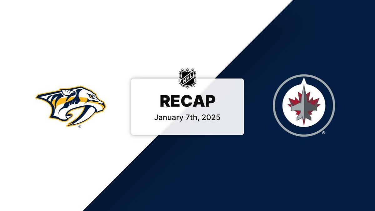 Nashville Predators vs. Winnipeg Jets