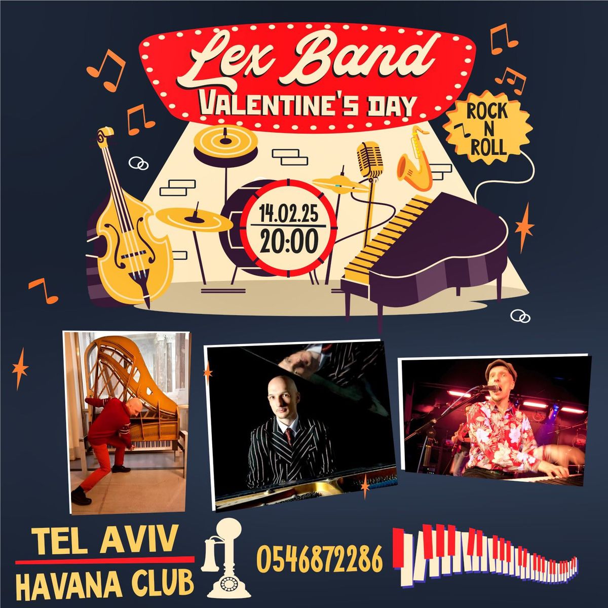 Lex Band\nRock'n' Roll \nValentine's day