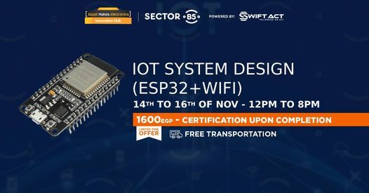 IoT system design using (ESP32+WIFI)