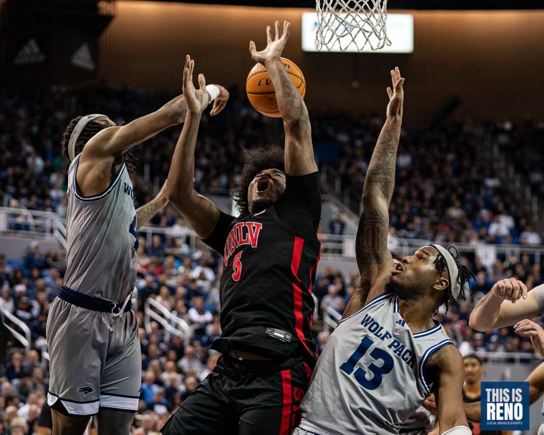 Nevada Wolf Pack vs UNLV Rebels Womens Basketball at Lawlor Events Center