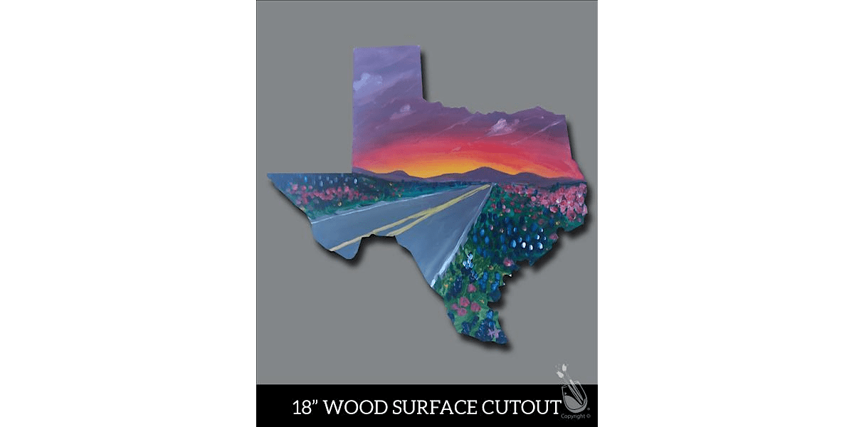 Driving Across Texas - Paint and Sip in New Braunfels | Classpop!\u2122