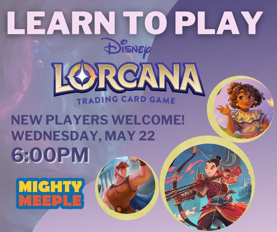 Learn to Play- Disney Lorcana 