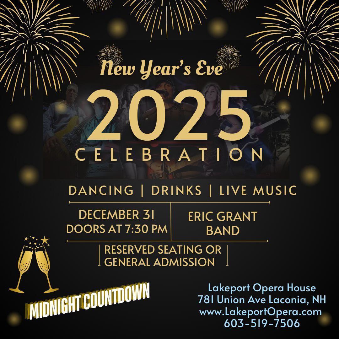 New Years Eve Lakeport Opera House