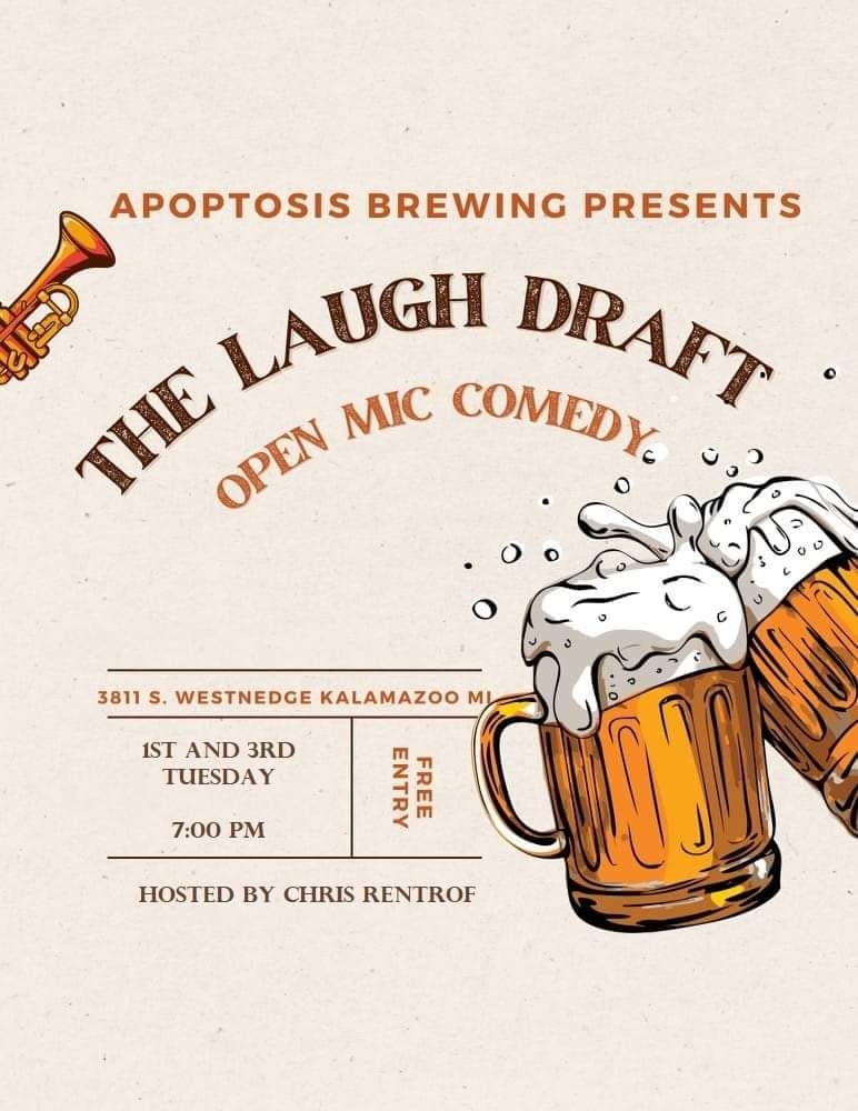 Laugh Draft - Stand Up Comedy (Kalamazoo Craft Beverage Week)