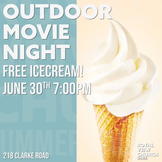 Outdoor Movie & Ice Cream Truck