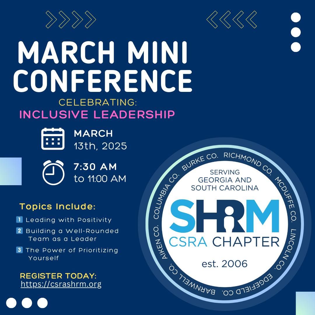 March Mini Conference -  Inclusive Leadership Summit