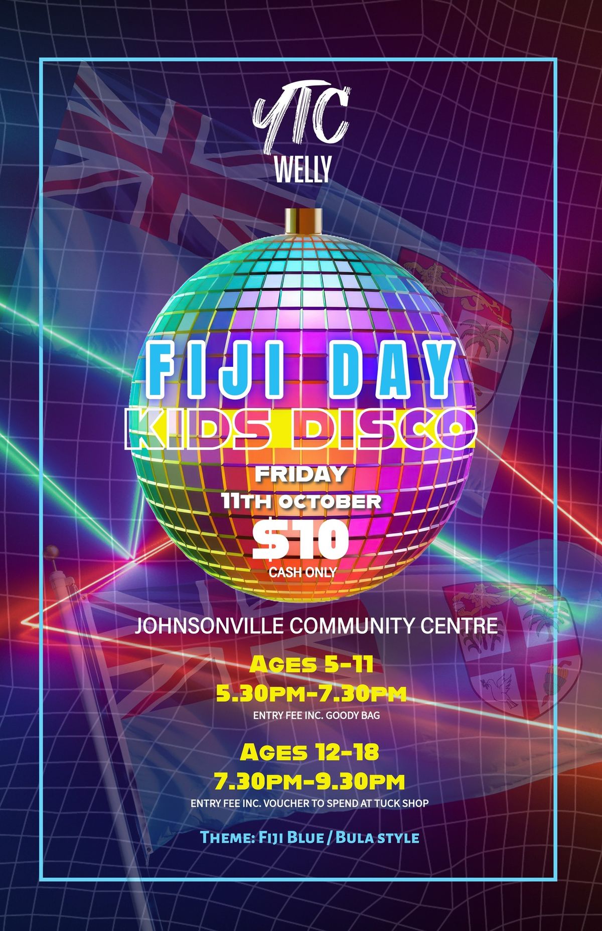 Fiji Day Kids Disco \ud83e\udea9\ud83c\uddeb\ud83c\uddef