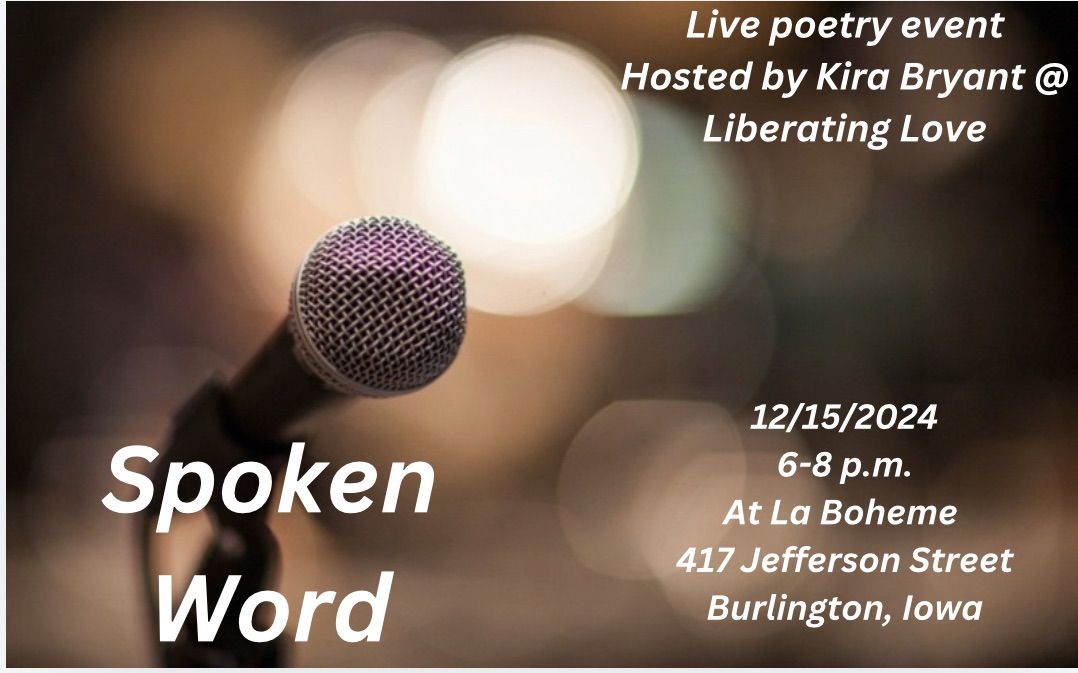 Spoken Word Live Poetry Event 