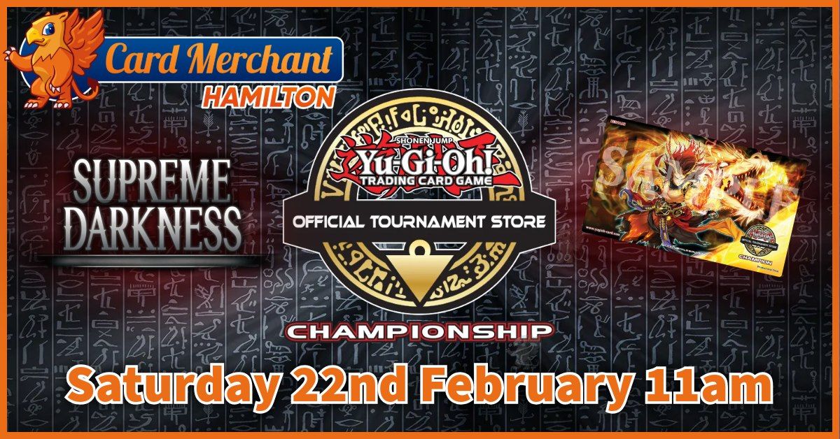 Card Merchant Hamilton Yu-Gi-Oh! OTS Championship