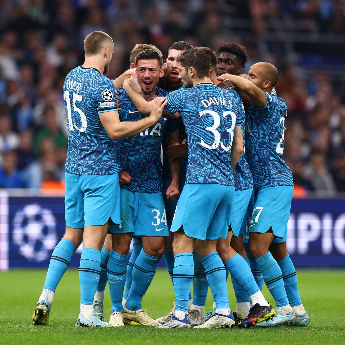 Brighton and Hove Albion FC at Tottenham Hotspur FC at Tottenham Hotspur Stadium