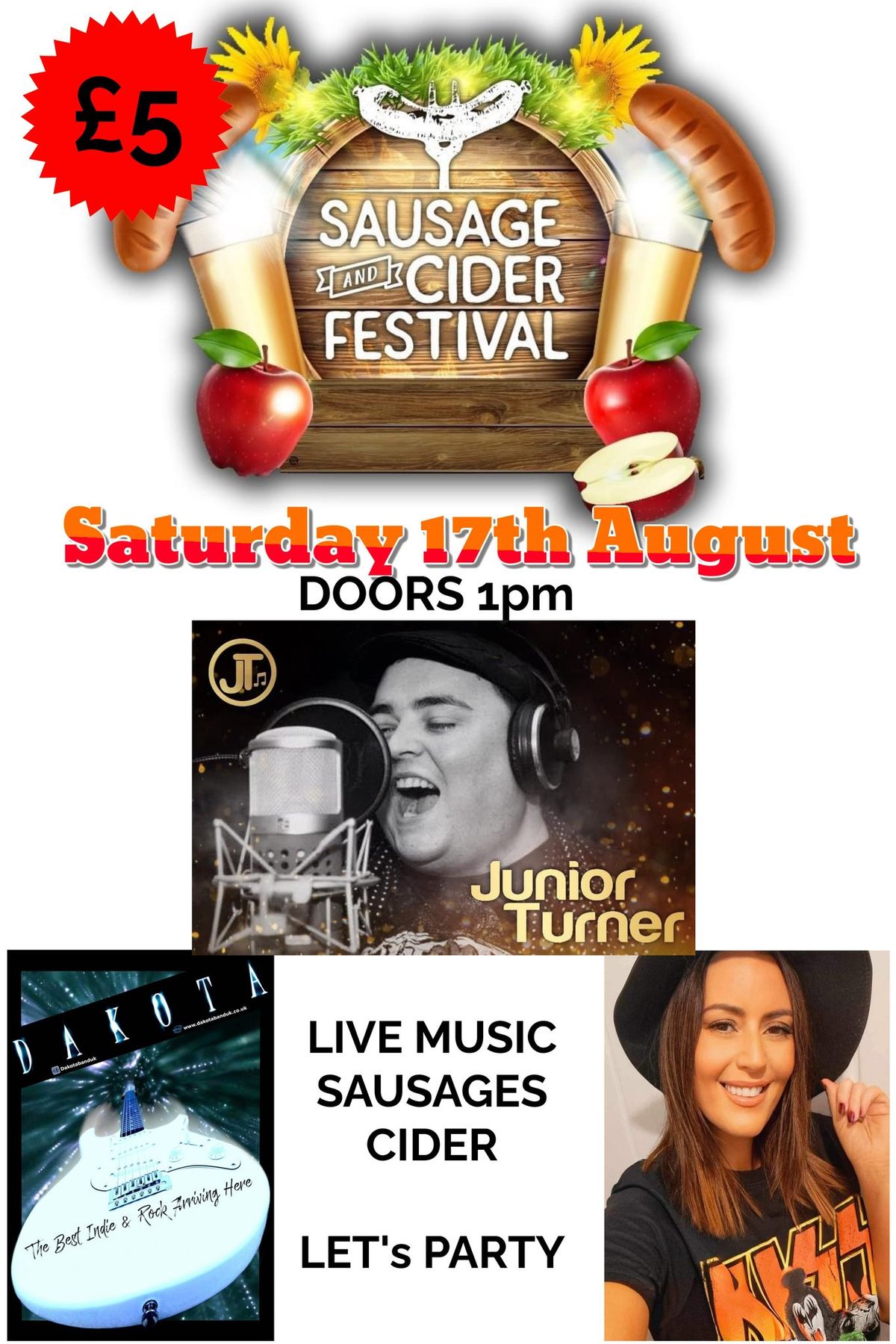 Sausage & Cider Festival With Live Music