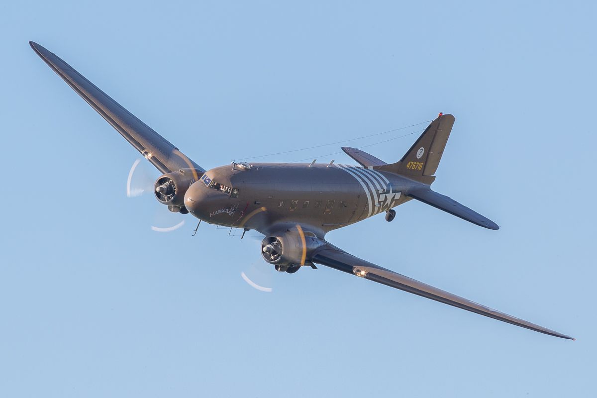 WWII C-47 Aircraft Rides Kansas City, MI