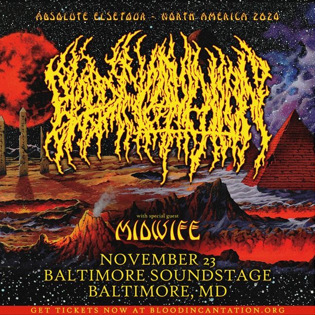 Blood Incantation w\/ Midwife at Baltimore Soundstage