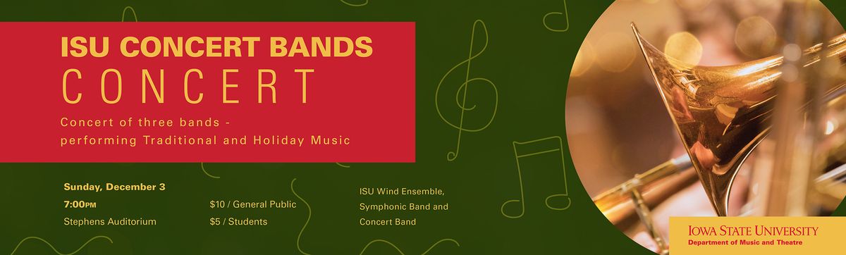 ISU Concert Band at Stephens Auditorium