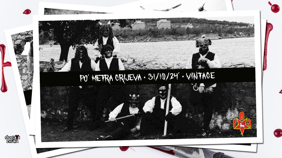 PO' METRA CRIJEVA - Halloween - Vintage, 31\/10\/24