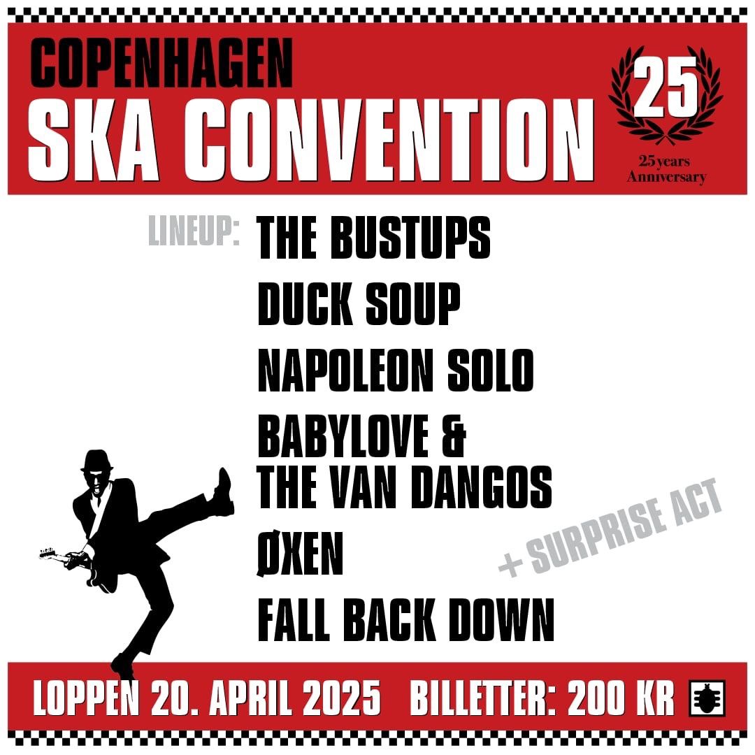 Copenhagen Ska Convention 25 year anniversary