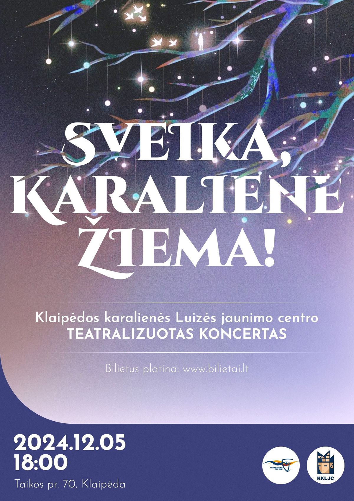 Teatralizuotas koncertas \u201eSveika, karaliene \u017diema!\u201c