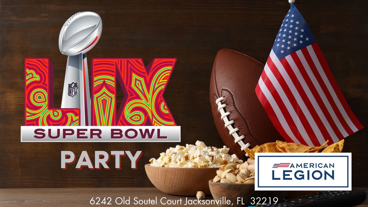 SUPER BOWL PARTY AND CHILI COOK OFF