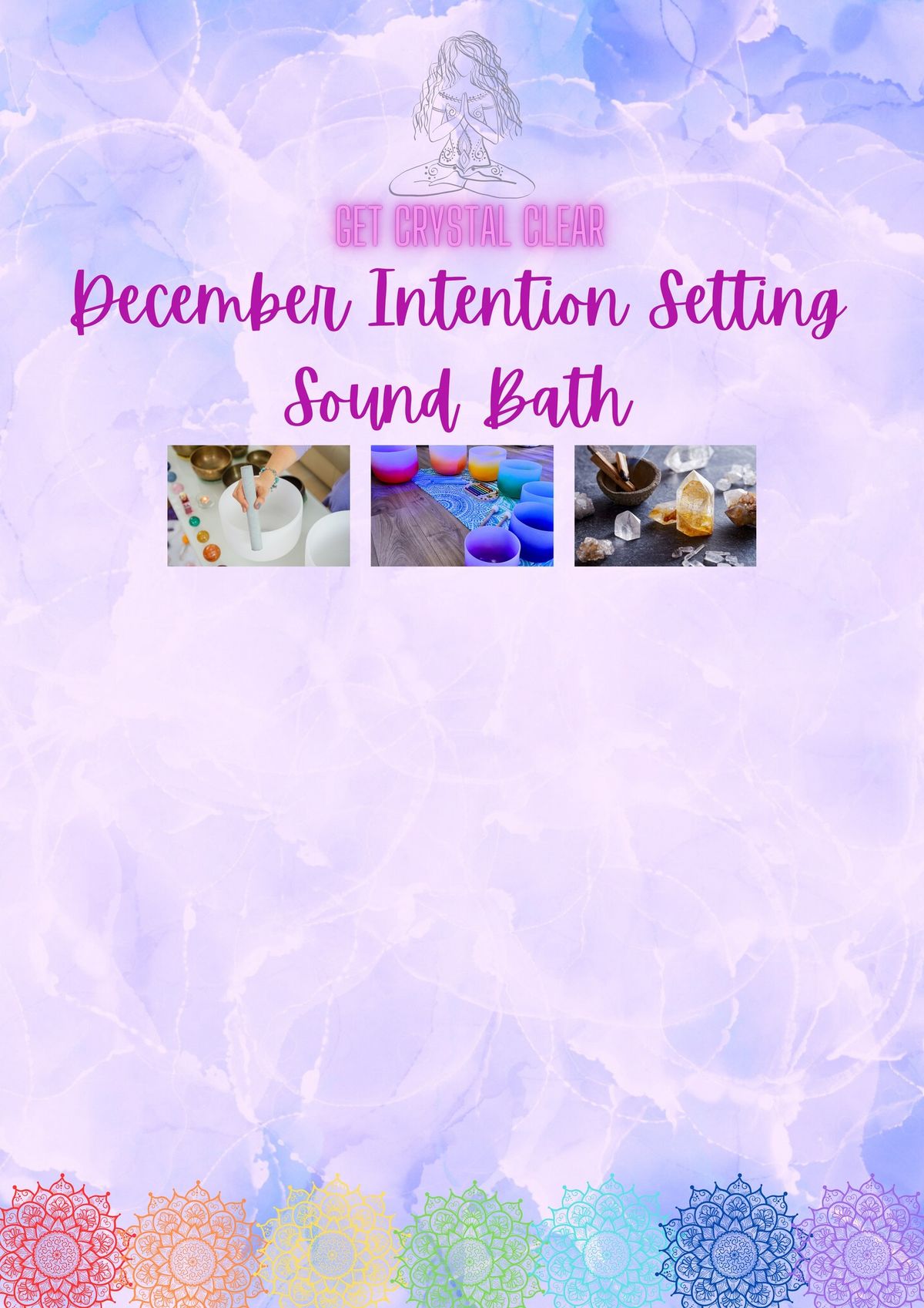 \ud83d\udc9cDecember Intention Setting Sound Bath \ud83d\udc9c